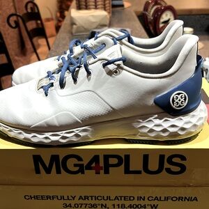 11.5 MG4 Golf Shoes white and blue